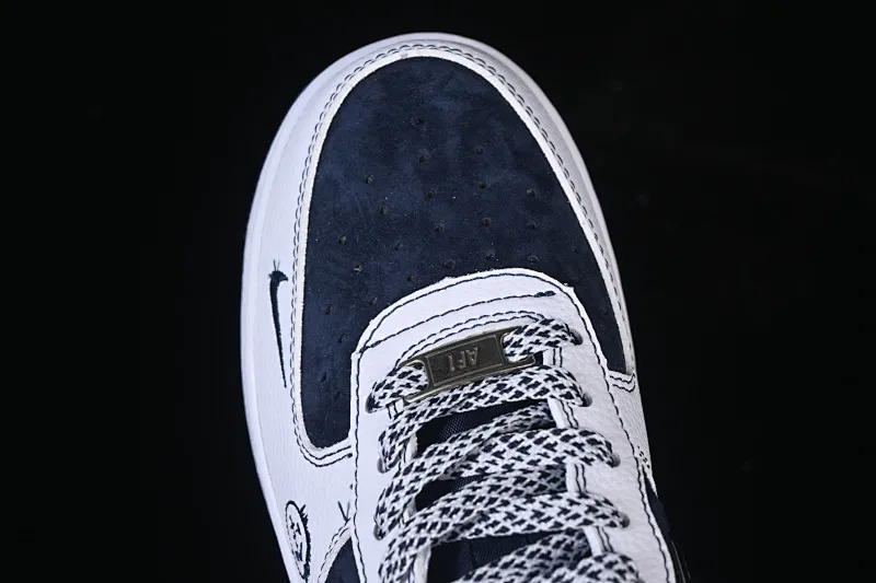 All Categories Nk Air Force 1 Air Force Series Nk Air Force 1 Low Air Force Low Nike Air Force 1'07 Low Joint Dark Blue Ghostface Air Force One Low Casual Shoes HV5999-002